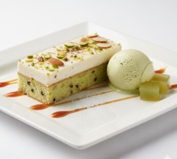 Sitafal Malai Slice