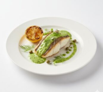 Basa Fish With Lemon Green Sauce