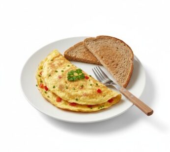 Choice Of Omlet With Brown Bread