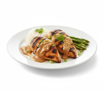 Grill Chicken With Peanut Butter Sauce